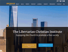 Tablet Screenshot of libertarianchristians.com